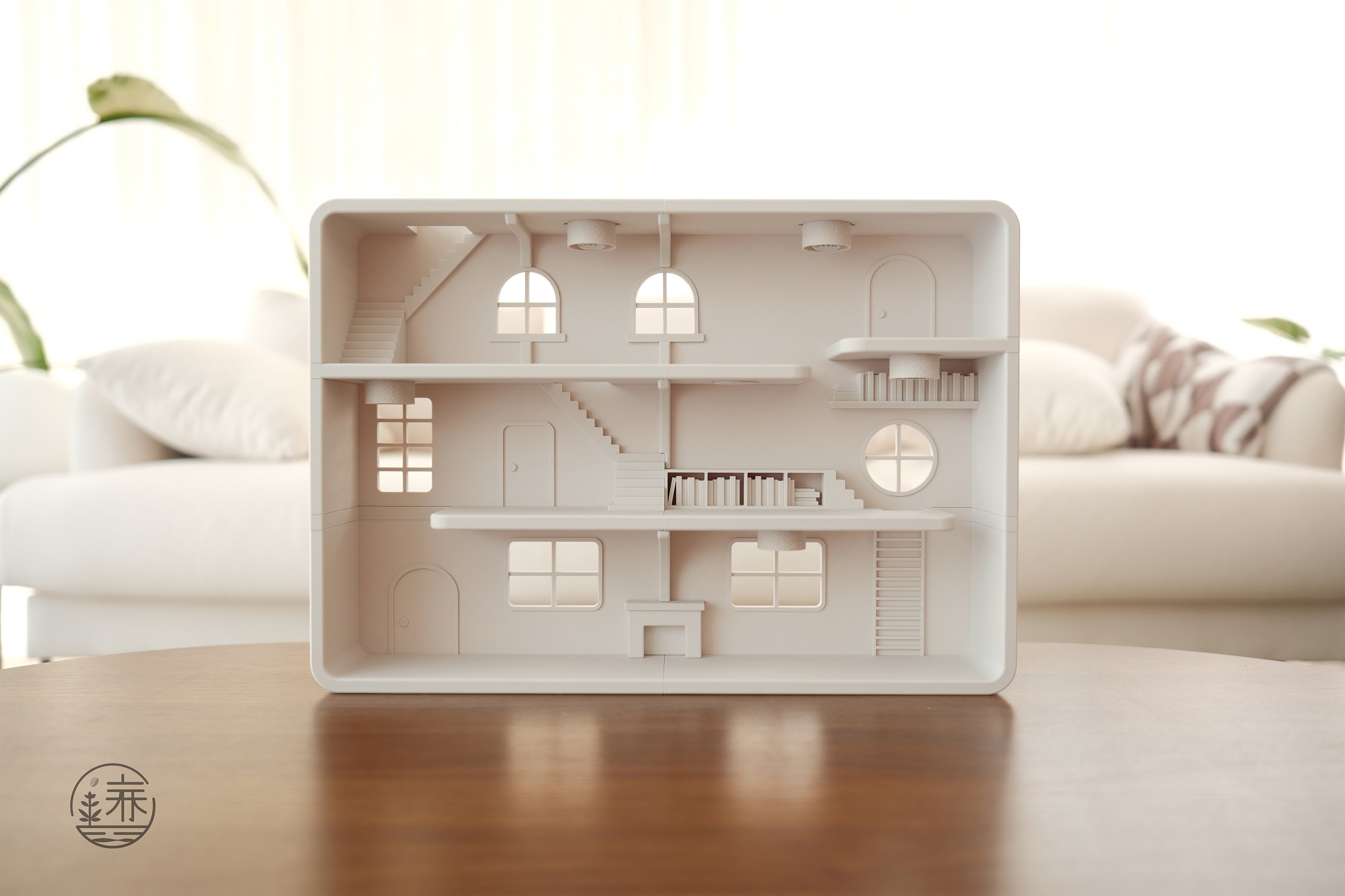 NEW (Version 2) Hirono Loft Home Display Shelf: Collectibles Stand House