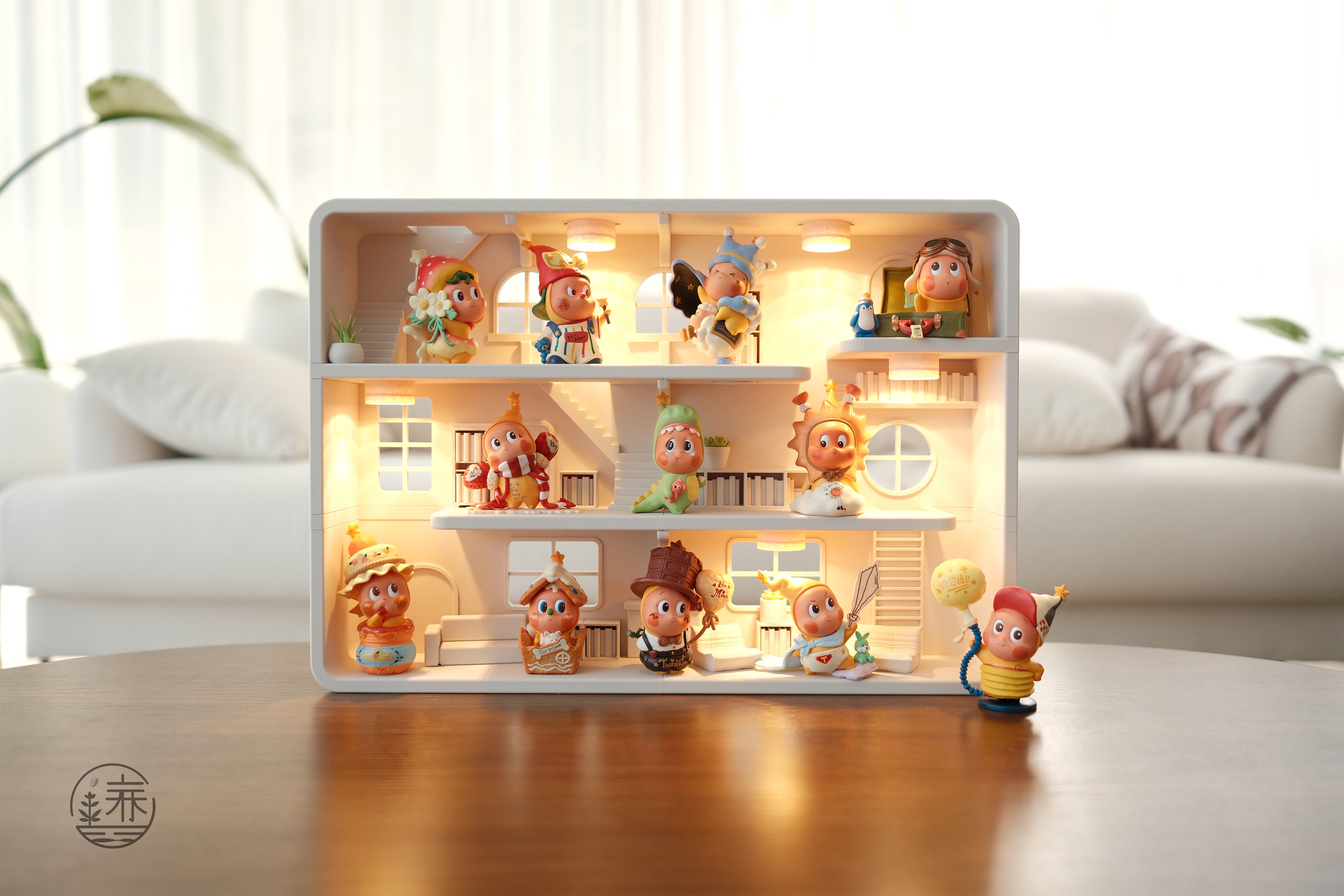 NEW (Version 2) Twinkle Twinkle Loft Home Display Shelf: Collectibles Stand House