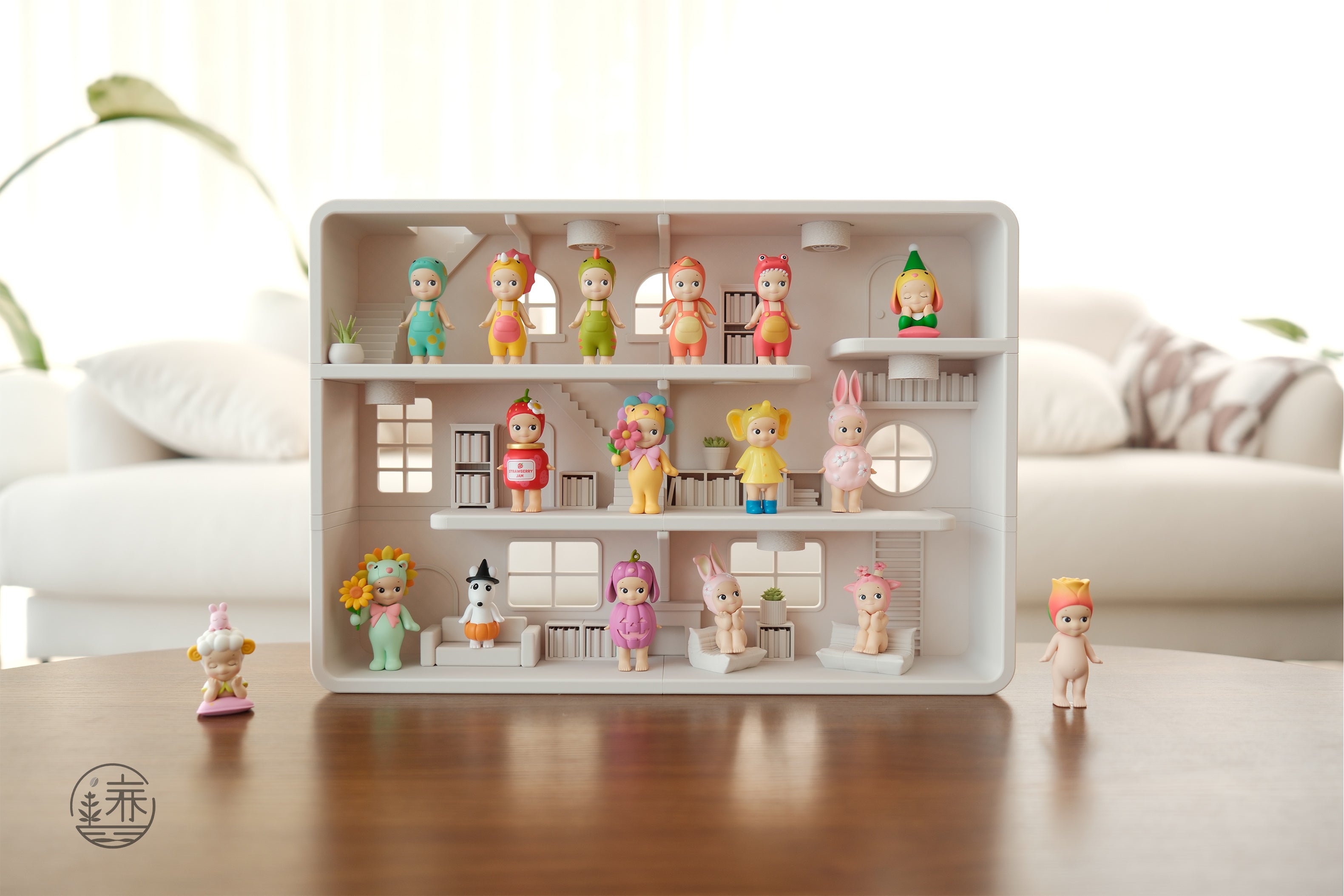 NEW (Version 2) Sonny Angel Home Loft Display Shelf: Collectibles Stand House