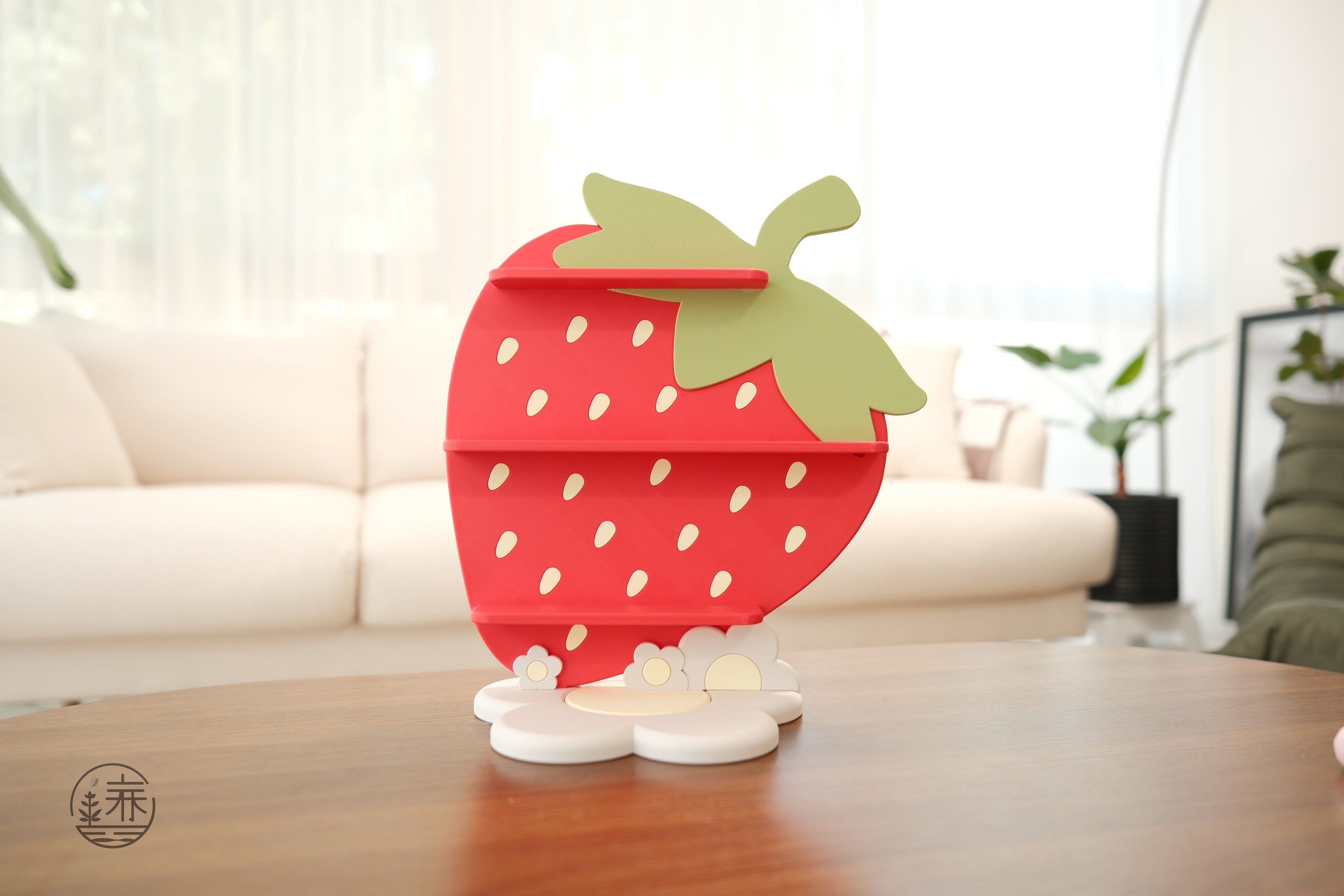 Sonny Angel Display Shelf Stand House - Stawberry Love Red - made by CG