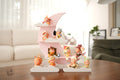 Twinkle Twinkle Display Shelf Stand House - Blush Moon and Cloud Series - made by CG