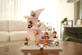 Hirono Display Shelf Stand House - Blush Moon and Cloud Series - made by CG