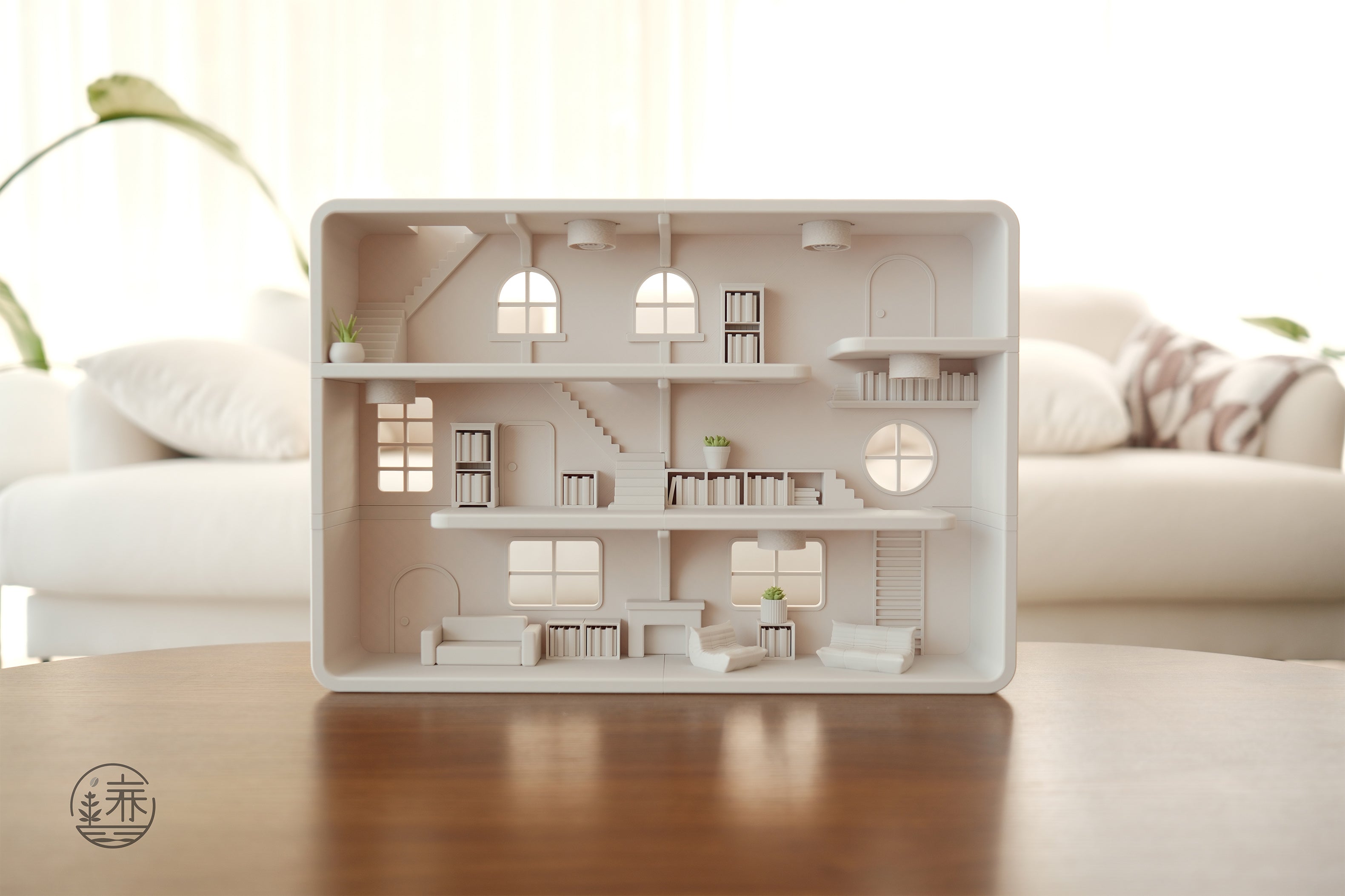 NEW (Version 2) Smiski Home Loft Display Shelf : Collectibles Stand House