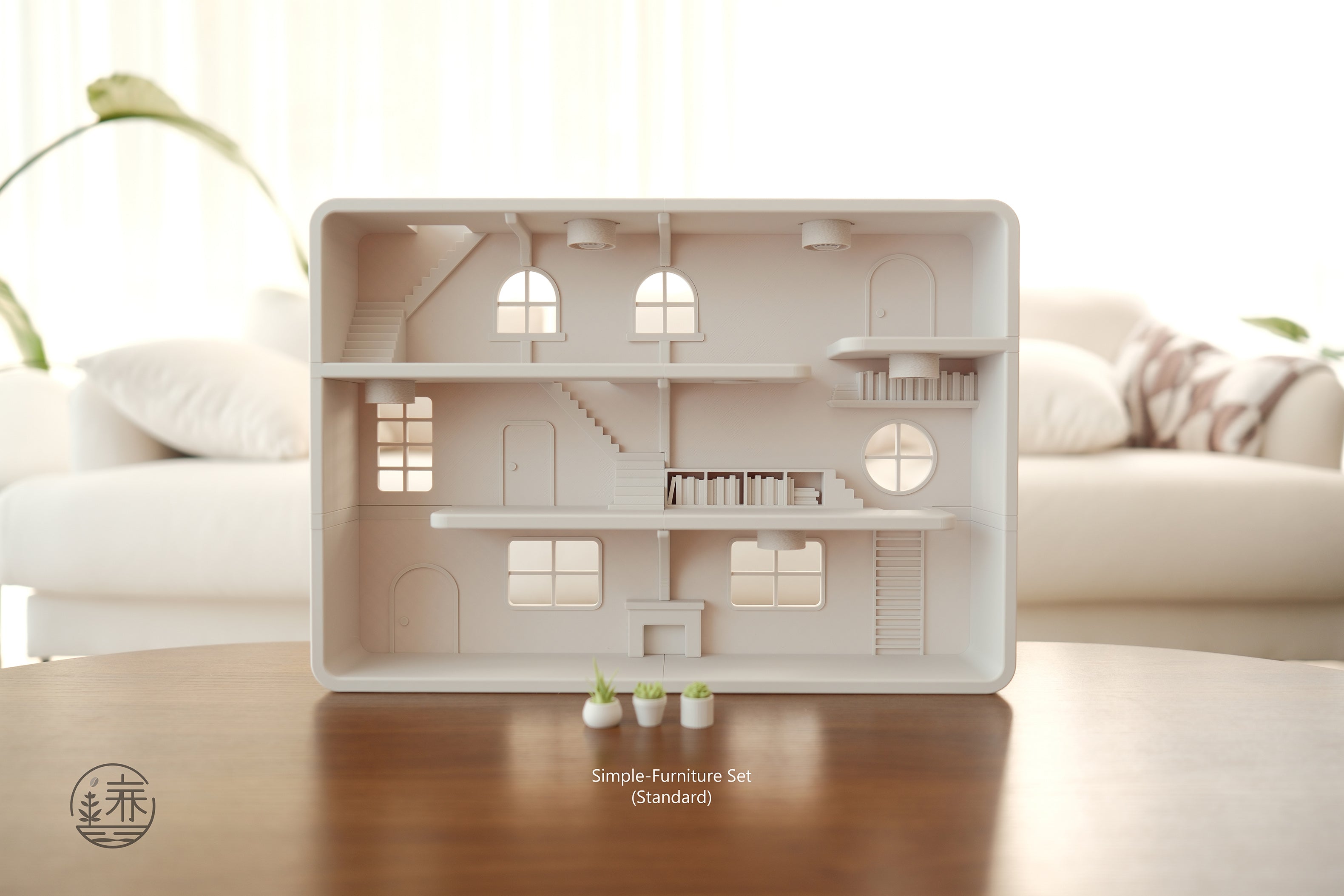 NEW (Version 2) Smiski Home Loft Display Shelf : Collectibles Stand House