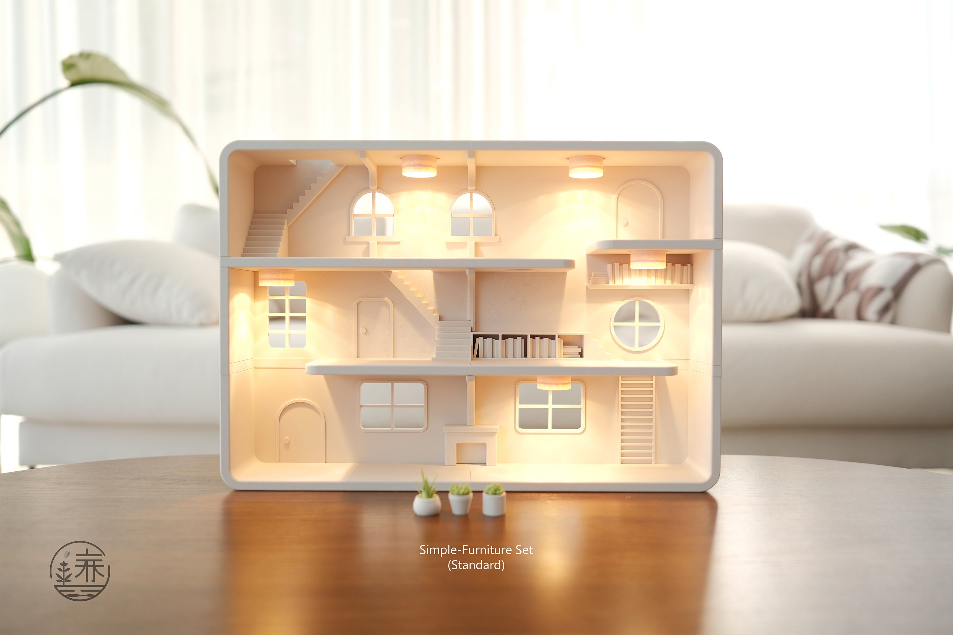 NEW (Version 2) Sonny Angel Home Loft Display Shelf: Collectibles Stand House