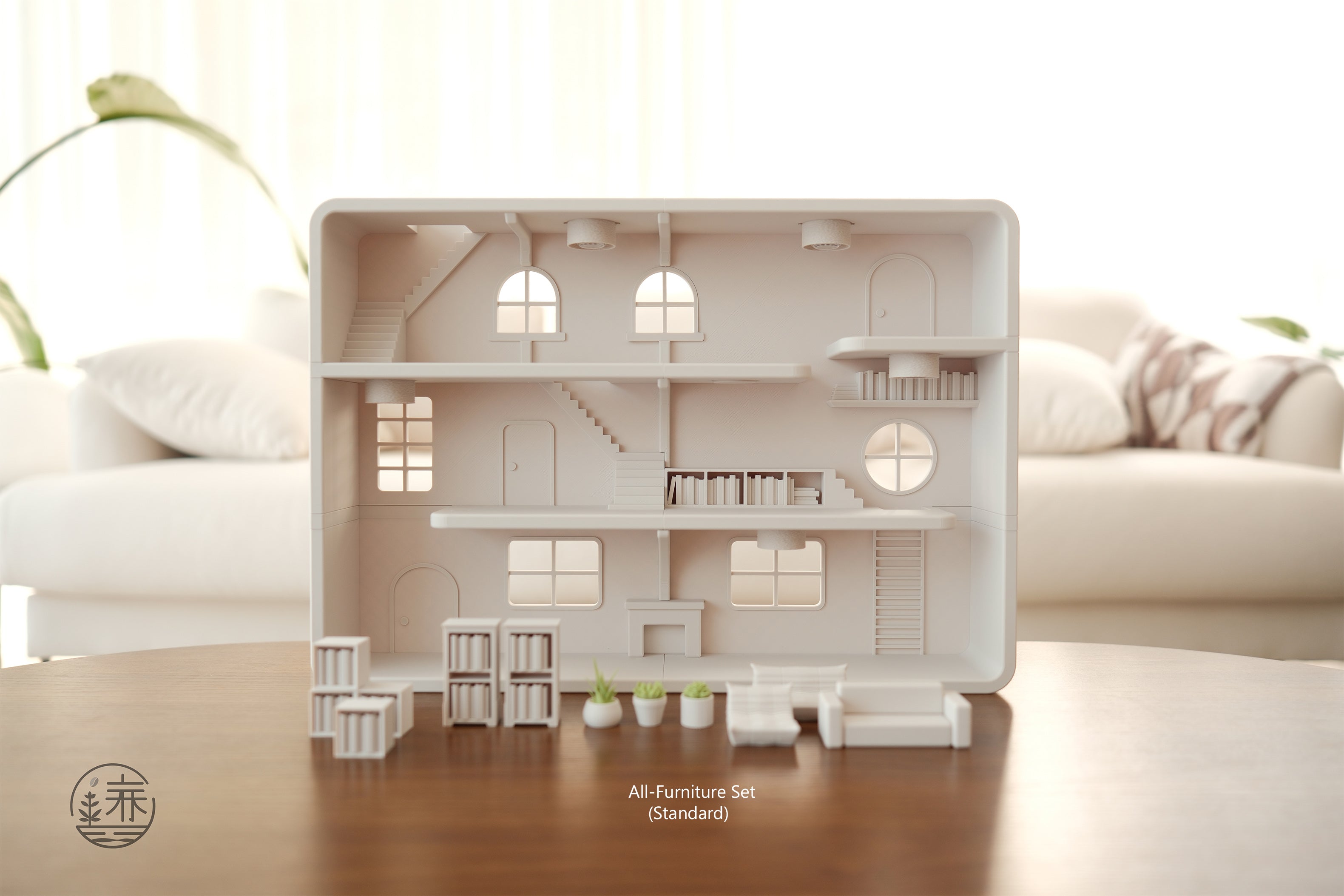 NEW (Version 2) Sonny Angel Home Loft Display Shelf: Collectibles Stand House