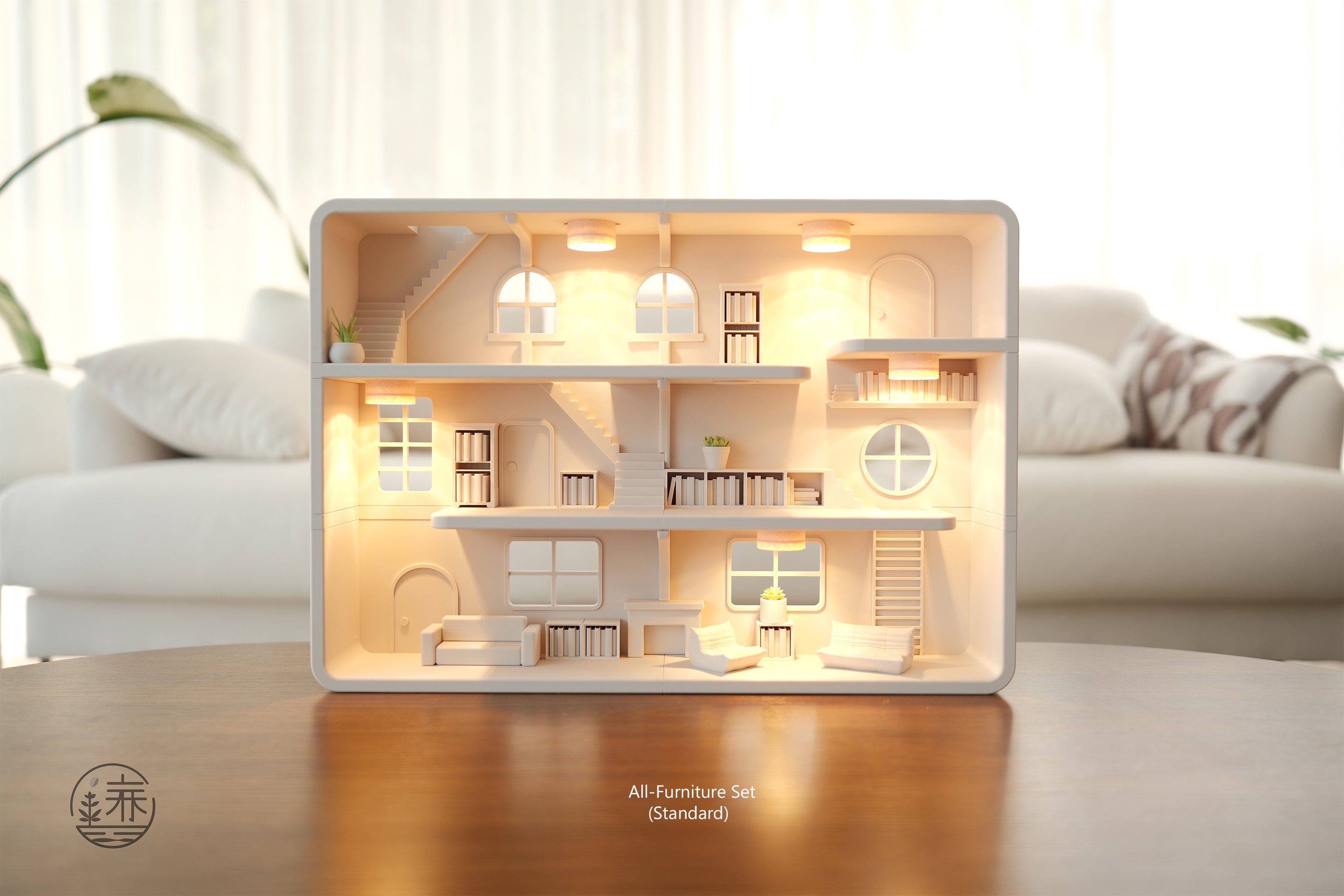 NEW (Version 2) Hirono Loft Home Display Shelf: Collectibles Stand House