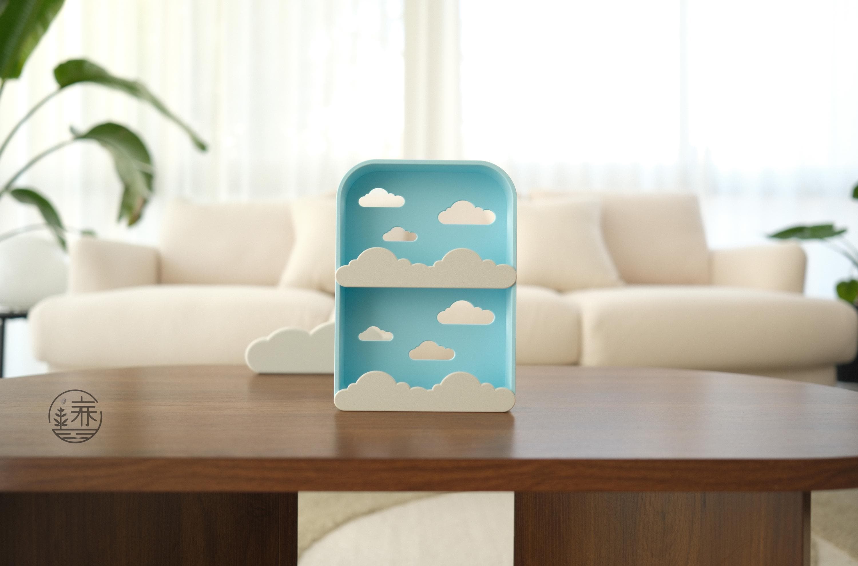 Sonny Angel, Smiski, Display Shelf Stand House - Head in the Clouds - made by CG