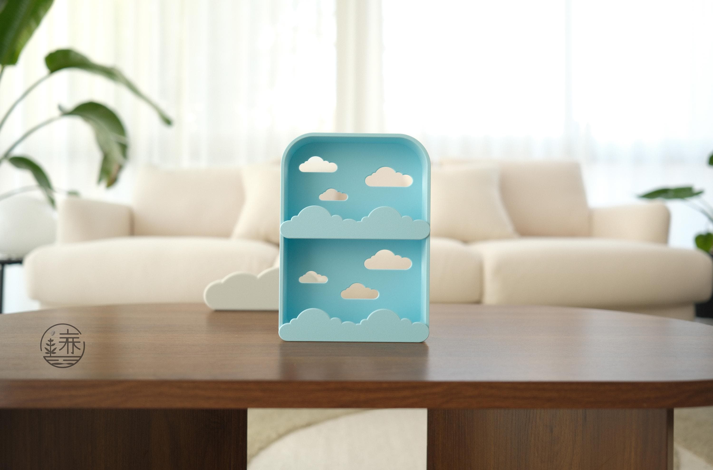 Sonny Angel, Smiski, Display Shelf Stand House - Head in the Clouds - made by CG