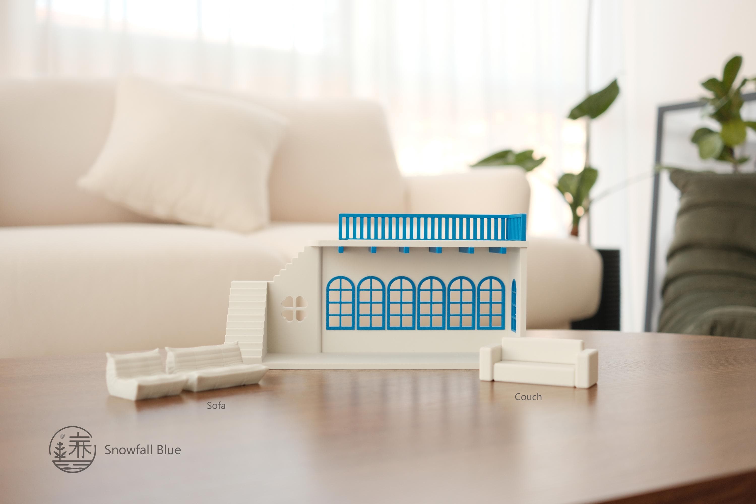 Smiski and Sonny Angel Display Shelf Stand House - Timeless Series - made by CG