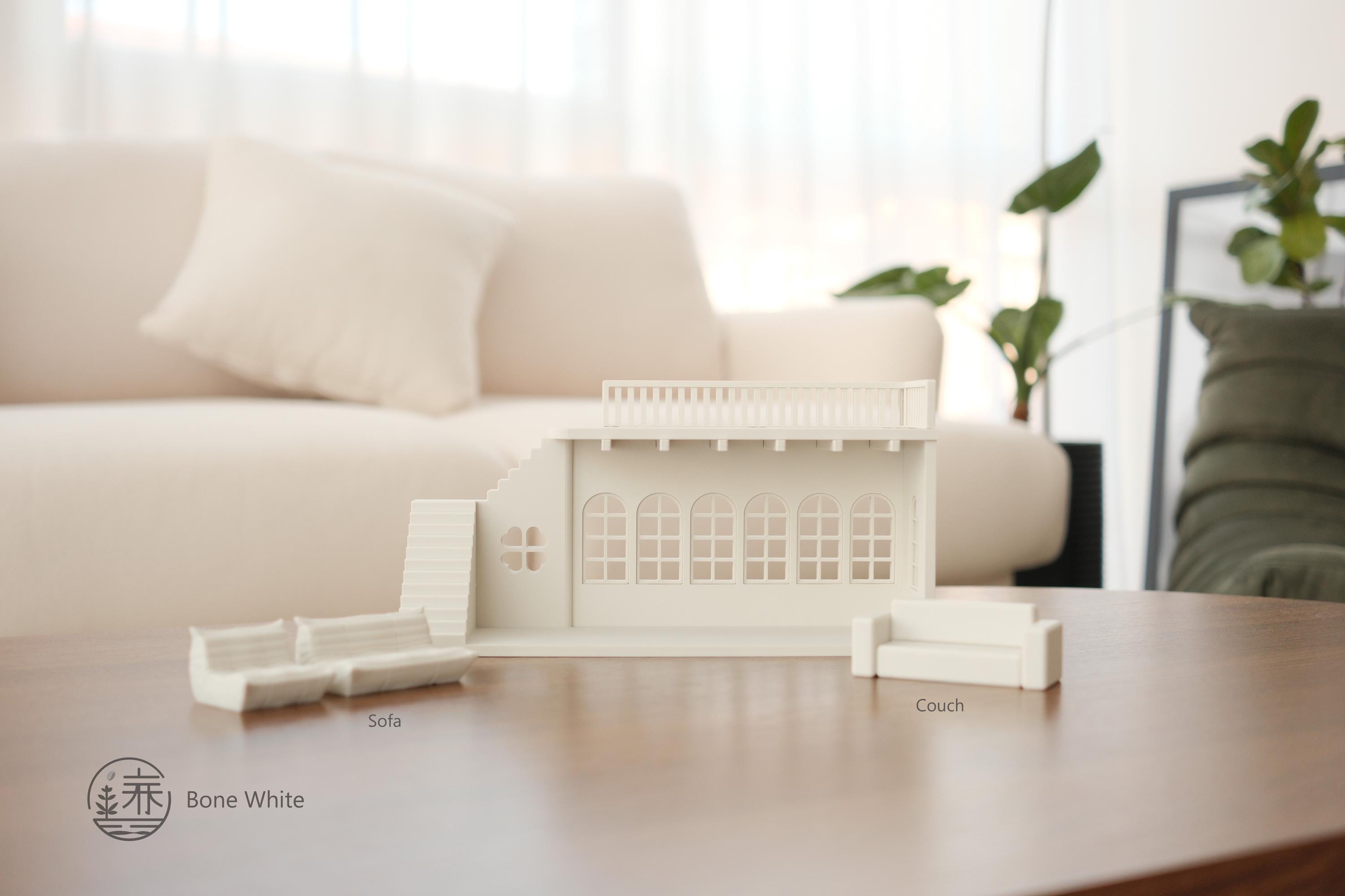 Smiski and Sonny Angel Display Shelf Stand House - Timeless Series - made by CG