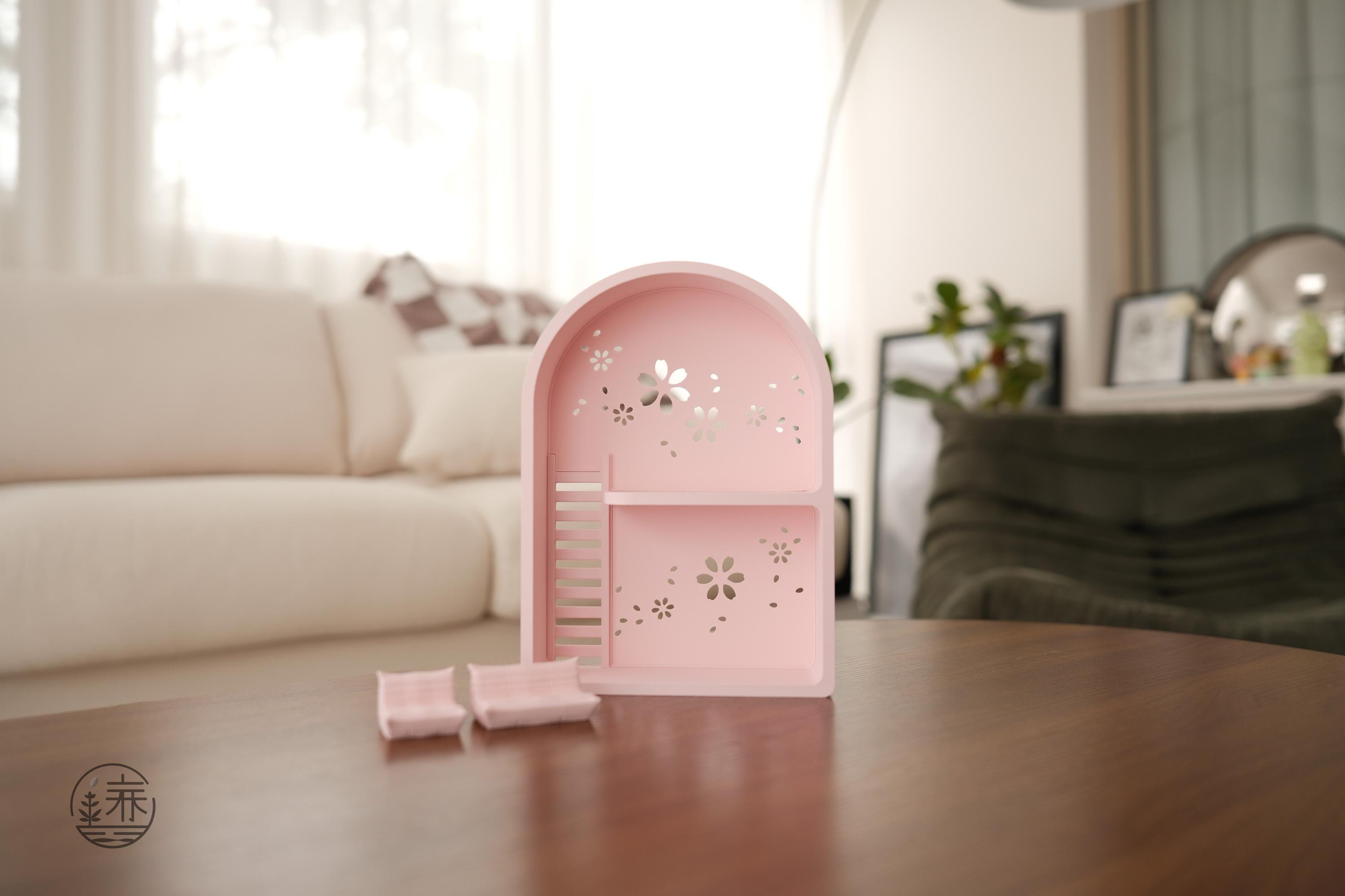 Sakura Sonny Angel House Display Shelf - 4 Seasons Series Home - made by CG