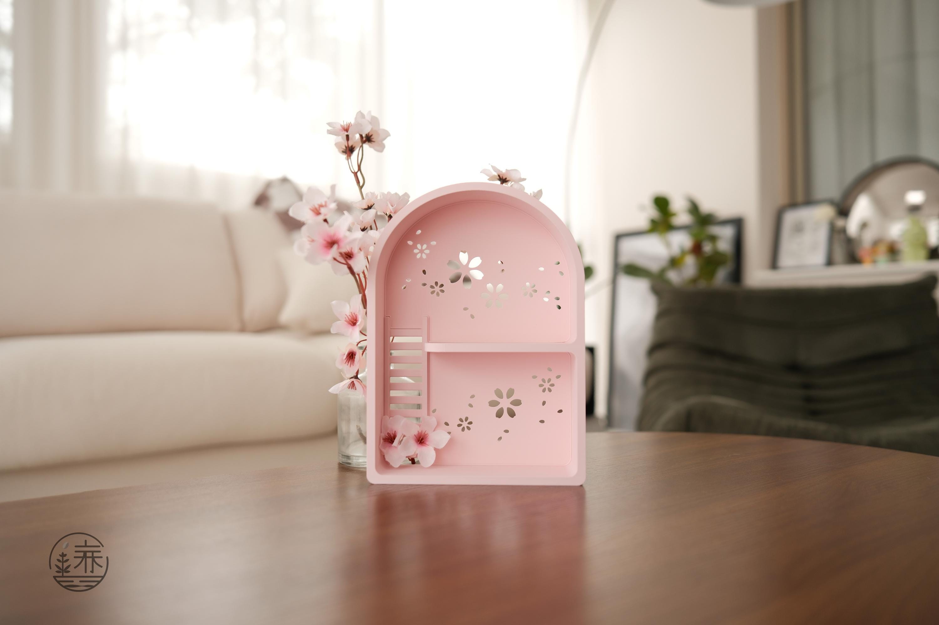 Sakura Sonny Angel House Display Shelf - 4 Seasons Series Home - made by CG
