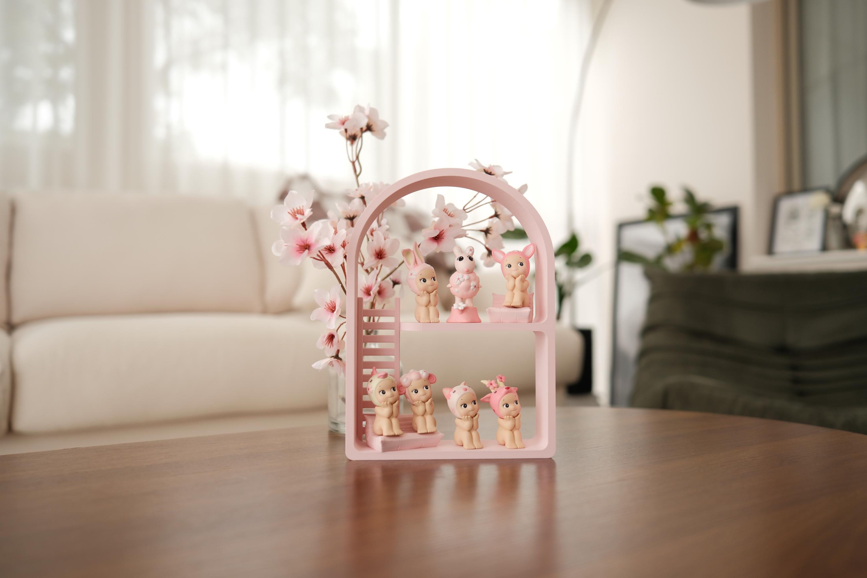 Sakura Sonny Angel House Display Shelf - 4 Seasons Series Home - made by CG