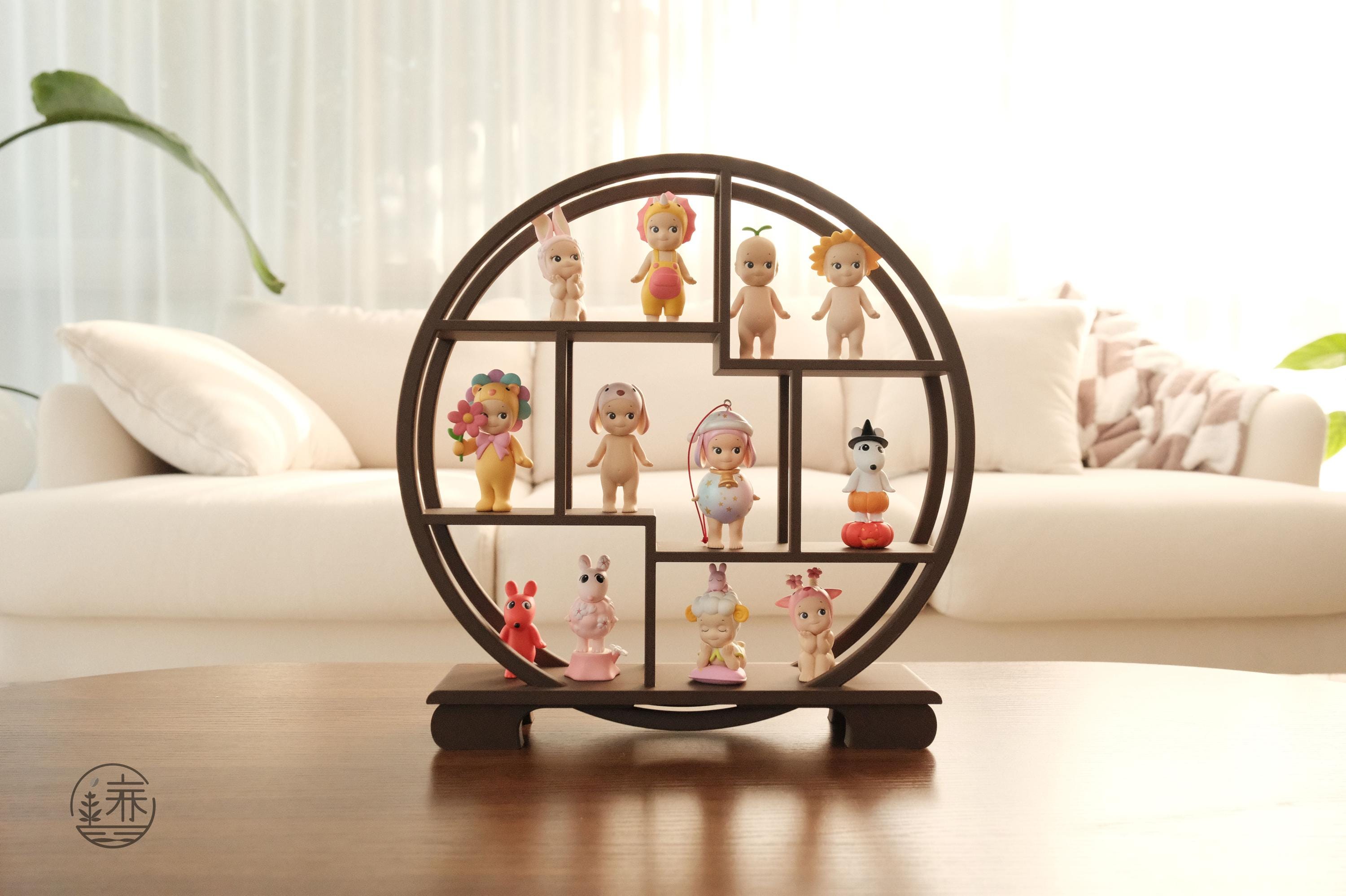 Asian Display Shelf Stand - Oriental Chinese Stand for Smiski - made by CG